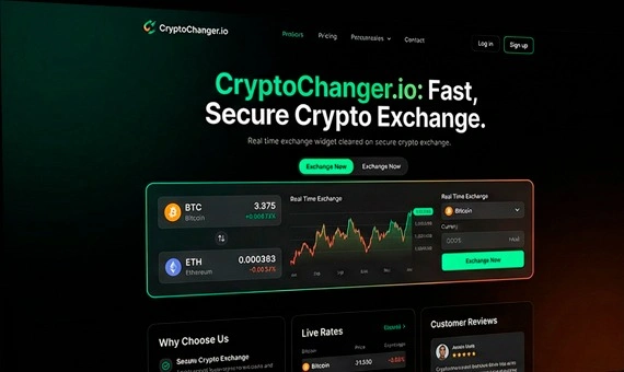 Крипто обменник CryptoChanger