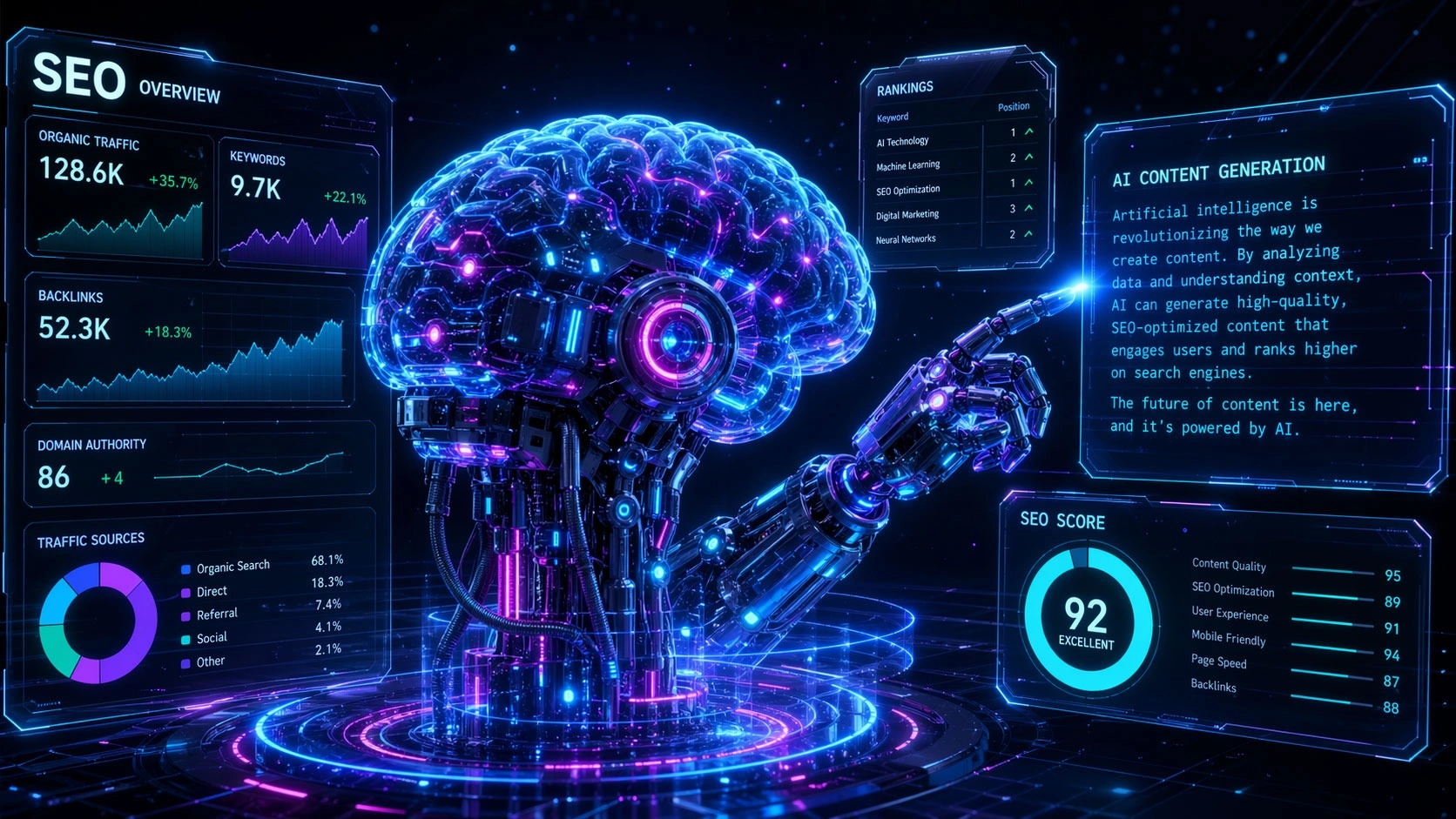 AI-контент и SEO: Как подружить нейросети с алгоритмами поисковиков